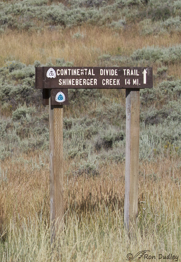 trail sign 7643 ron dudley